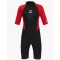 BILLABONG INTRUDER 2/2 MM BACK ZIP MUTA CORTA RAGAZZO RED 