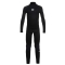 BILLABONG INTRUDER 3/2 MM BACK ZIP MUTA RAGAZZO BLACK