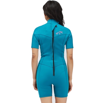 BILLABONG SYNERGY 2/2 BACKZIP MUTA DONNA BLUE LAGOON