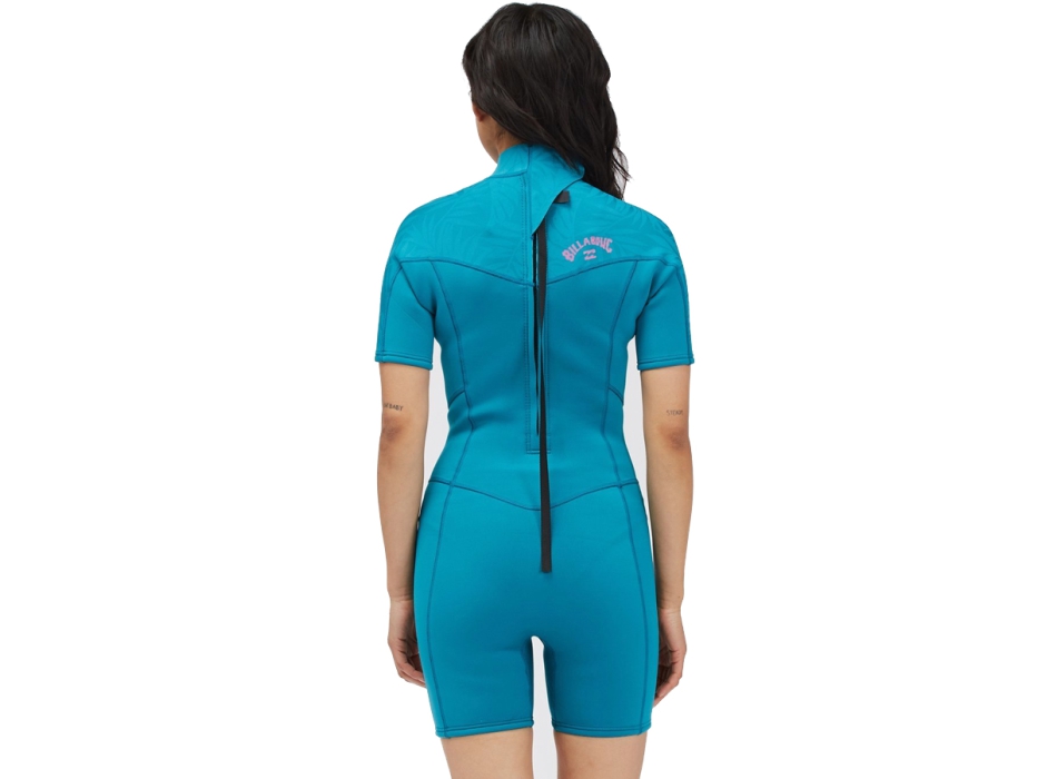 BILLABONG SYNERGY 2/2 BACKZIP MUTA DONNA BLUE LAGOON