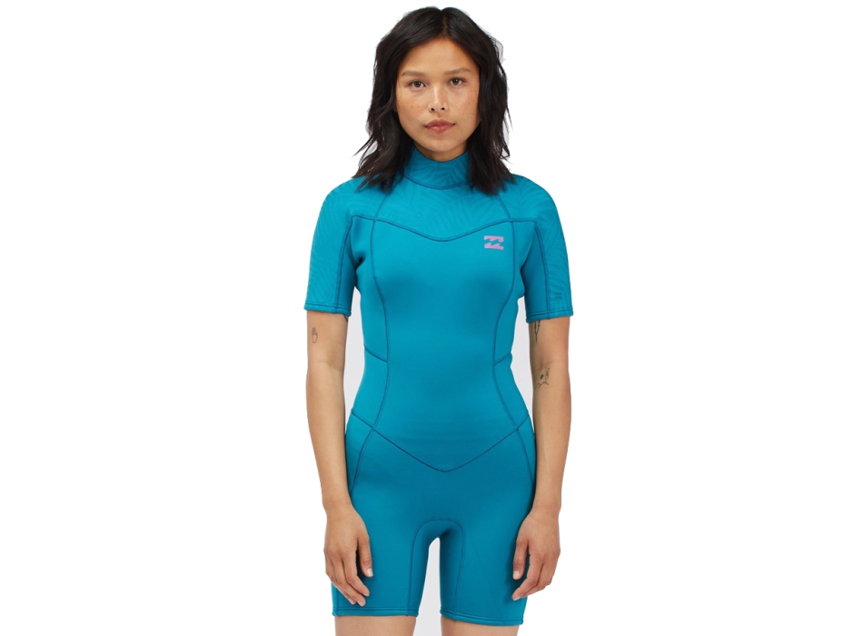 BILLABONG SYNERGY 2/2 BACKZIP MUTA DONNA BLUE LAGOON