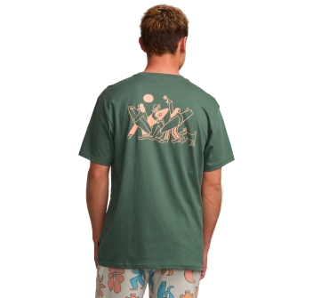 BILLABONG TIGETHER PREMIUM T-SHIRT DARK SLATE