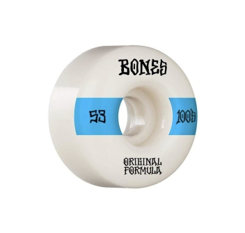 BONES SKATEBOARDS WHEELS OG FORMULA V4 WIDE 100A 54MM