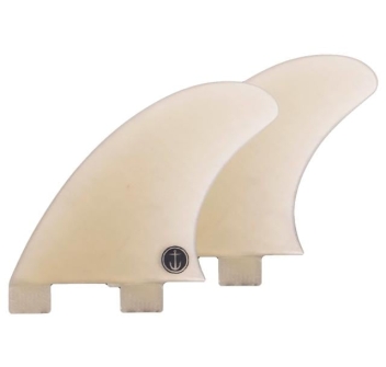 CAPTAIN FIN 3.75" SIDE BITERS PINNE LATERALI ATTACCO FCS CLEAR