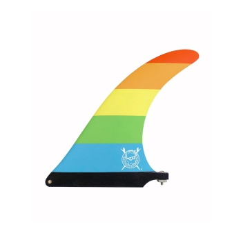 CAPTAIN FIN 9.75" BROTHERS MARSHALL RAINBOW PINNA LONGBOARD