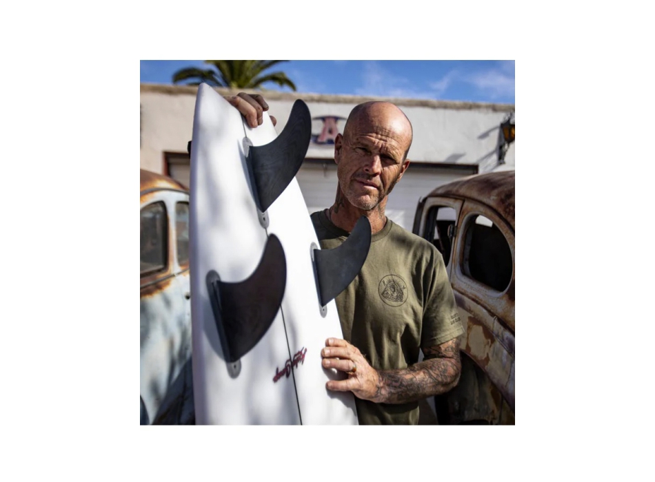 Captain Fin pinne Archy Man in Black Tri fin set - Vendita