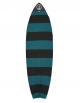 CAPTAIN FIN 5'2" - 6'6" BOARDSOCK SACCA HYBRID STRETCH MORBIDA BLACK GREEN