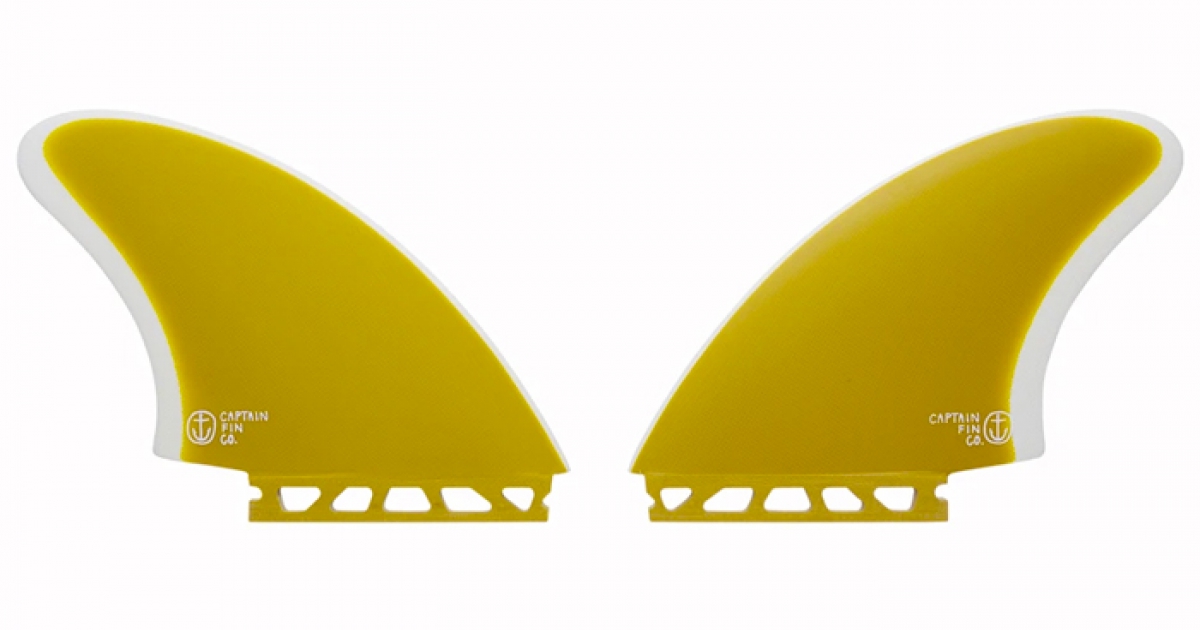 Captain Fin Twin Keel Single Tab - Vendita Online pinne