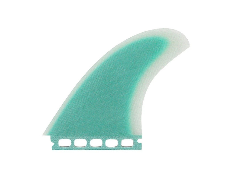 Twin tab fins top