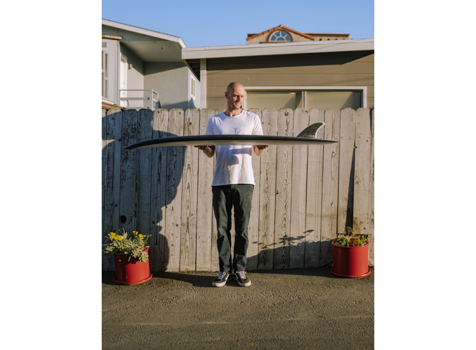 CAPTAIN FIN PANDA KEEL BLACK SINGLE TAB