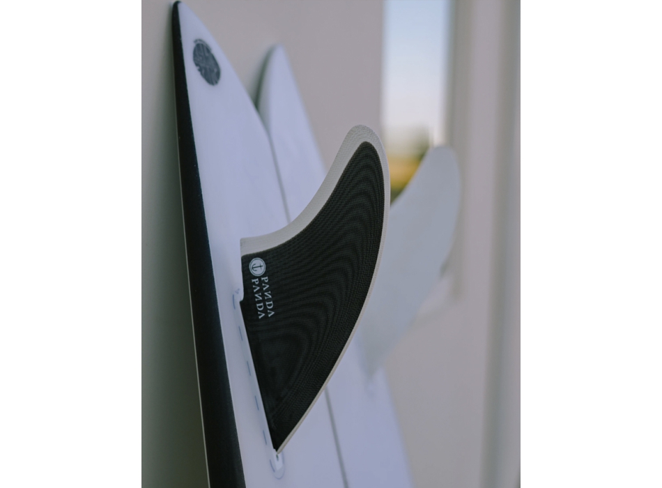 CAPTAIN FIN PANDA KEEL BLACK SINGLE TAB