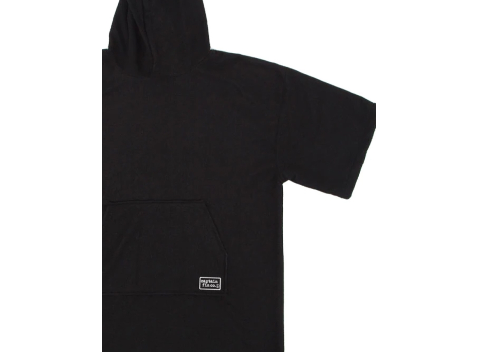 CAPTAIN FIN PONCHO CHANGING ROBE BLACK