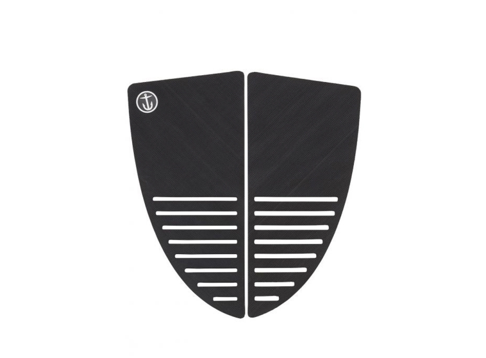 CAPTAIN FIN TRACTION PAD MILITIA ROUND TP 2 PEZZI BLACK