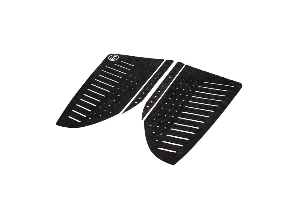 CAPTAIN FIN TROOPER TRACTION PAD 2 PEZZI FISH BLACK