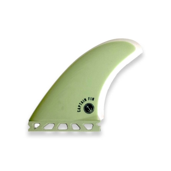CAPTAIN FIN TYLER TWIN+1 ESPECIAL FIBERGLASS SINGLE TAB BLACK