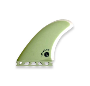 CAPTAIN FIN TYLER TWIN+1 ESPECIAL FIBERGLASS SINGLE TAB BLACK