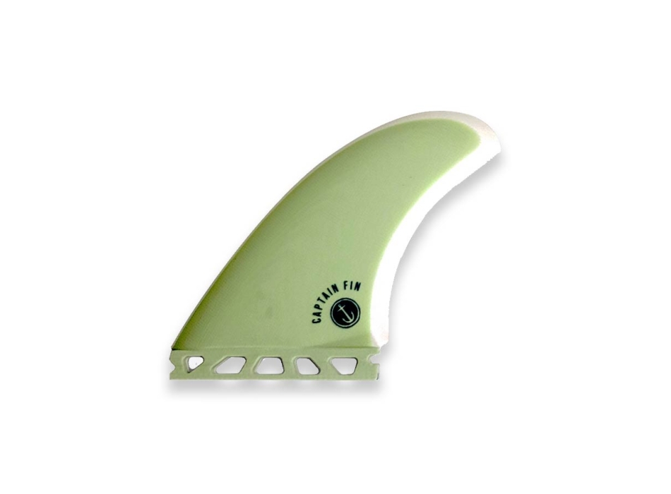 CAPTAIN FIN TYLER TWIN+1 ESPECIAL FIBERGLASS SINGLE TAB BLACK