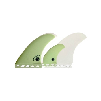 CAPTAIN FIN TYLER TWIN+1 ESPECIAL FIBERGLASS SINGLE TAB BLACK