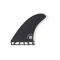 CAPTAIN FIN TYLER TWIN+1 ESPECIAL FIBERGLASS SINGLE TAB BLACK