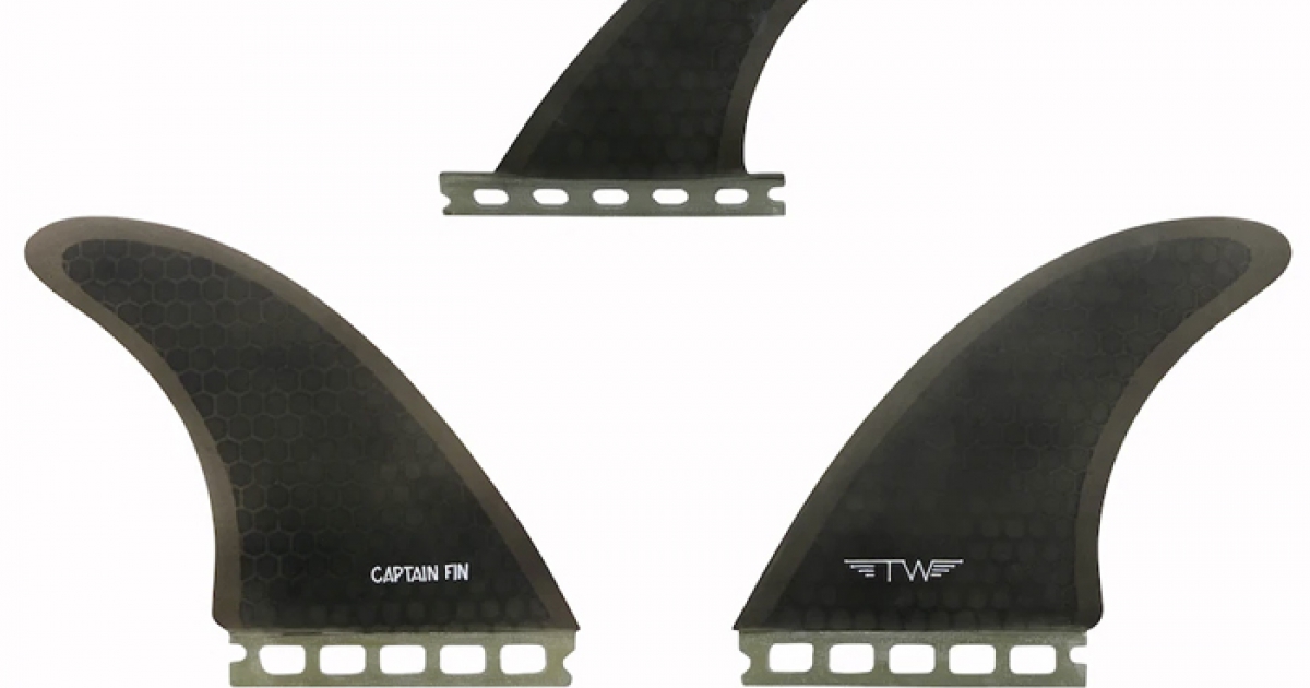 Captain Fin Tyler Warren Futures Twin + Trailer Honeycomb