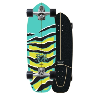 CARVER 31" AQUA TIGER JAIME O'BRIEN SURFSKATE COMPLETO C7