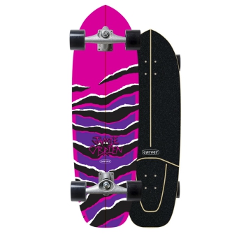 CARVER 33.5" JAIME O'BREIN PINK TIGER SURFSKATE COMPLETO CX / C7