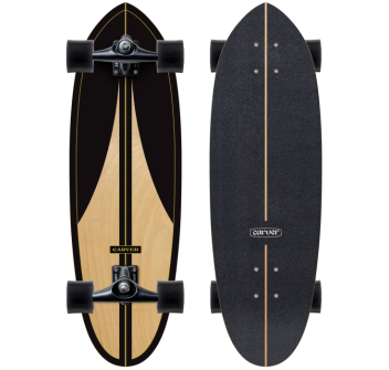 CARVER BLACK LABEL 32.5'' SURFSKATE COMPLETO ATTACCO CX 