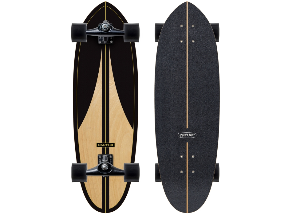 CARVER BLACK LABEL 32.5'' SURFSKATE COMPLETO ATTACCO CX 