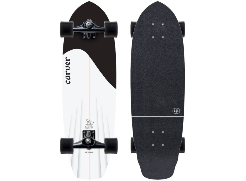 CARVER BLACK TIP 32,5" SURFSKATE COMPLETO