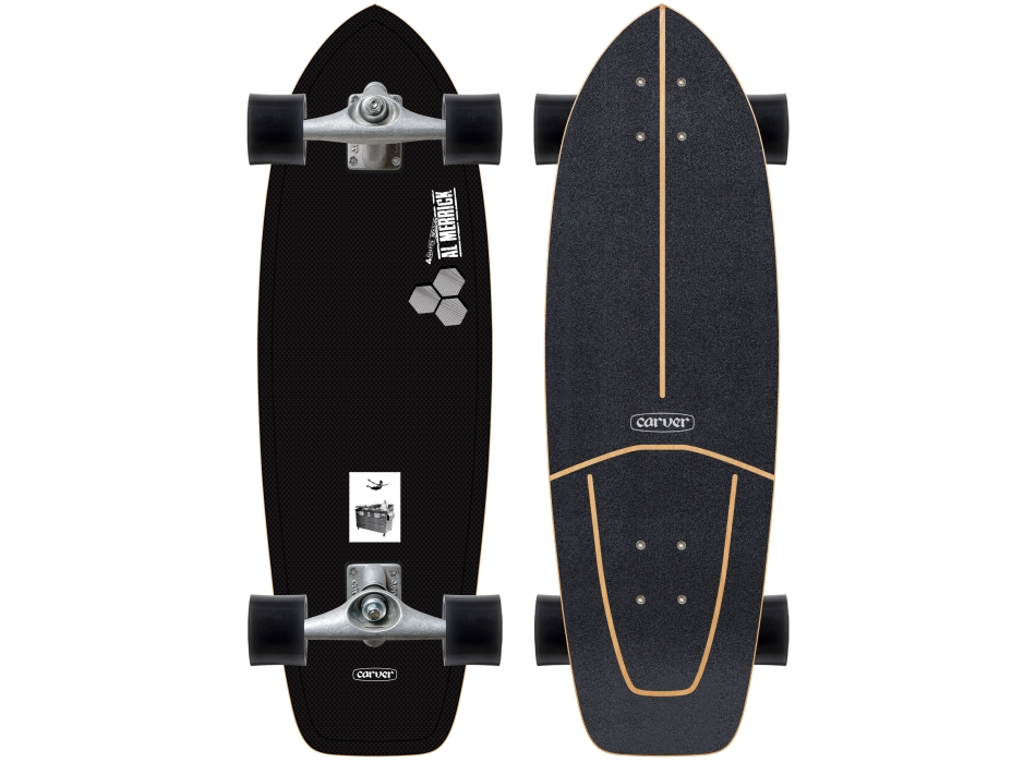 CARVER CI DUMPSTER DIVER 2 31'' SURFSKATE COMPLETO ATTACCO CX 