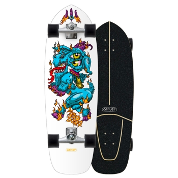 CARVER FIRE GOAT YAGO DORA CX 30.75" SURFSKATE COMPLETO ATTACCO CX / C7