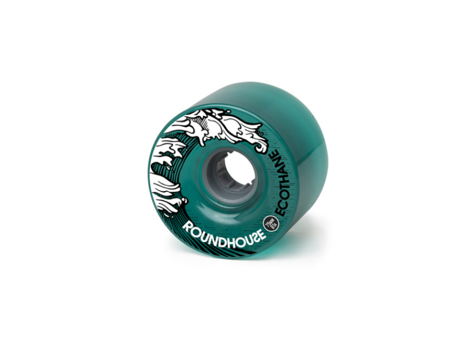 CARVER ROUNDHOUSE MAG ECOTHANE RUOTE 75MM 81A AQUA