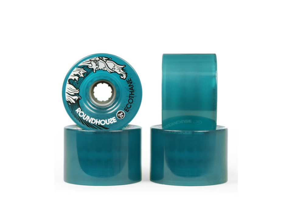 CARVER ROUNDHOUSE MAG ECOTHANE RUOTE 75MM 81A AQUA