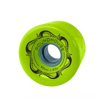 CARVER ROUNDHOUSE SLICK RUOTE 65MM 83A GREEN