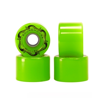 CARVER ROUNDHOUSE SLICK RUOTE 65MM 83A GREEN