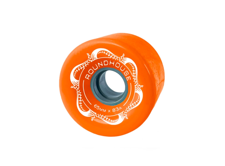 CARVER ROUNDHOUSE SLICK RUOTE 65MM 83A ORANGE