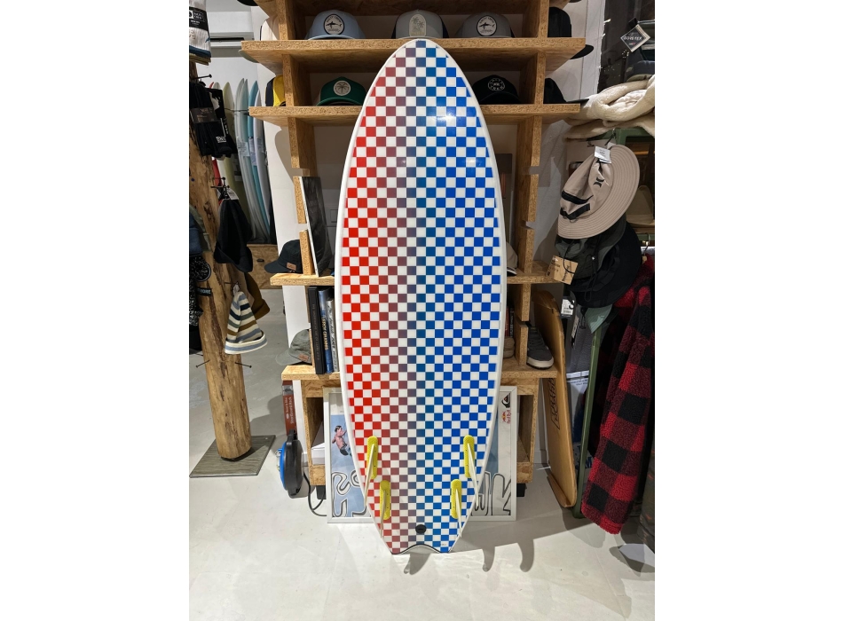 CATCH SURF 5'6" ODYSEA SKIPPER QUAD WHITE SOFTBOARD