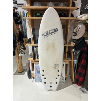 CATCH SURF 5'6" ODYSEA SKIPPER QUAD WHITE SOFTBOARD