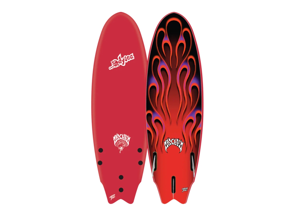 Catch Surf Odysea Lost Rounded Nose Fish 6'5' RNF Red - Surf