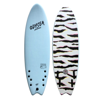 CATCH SURF ODYSEA SKIPPER QUAD JOB PRO SKY BLUE SOFTBOARD