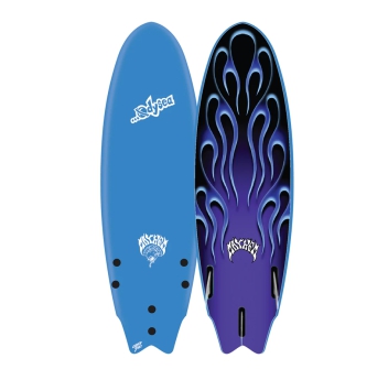 CATCH SURF ODYSEA X LOST 6'5'' ROUNDED NOSE FISH RNF BLUE SOFTBOARD
