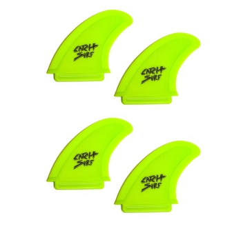 CATCH SURF SAFETY EDGE TRI FIN KIT LIME