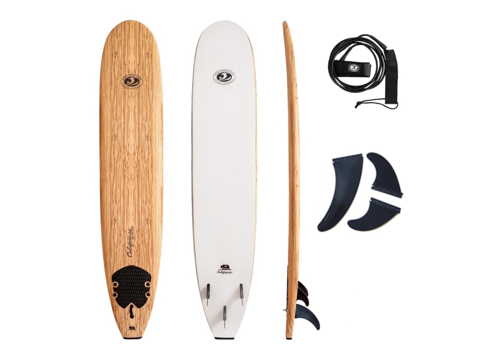 CBC 9'0" LONGBOARD CAL BEAR SERIES SOFTBOARD