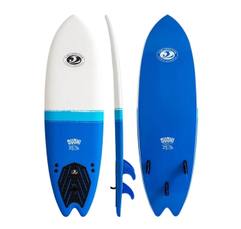 CBC FISH 6'2" SOFTBOARD FCS FINS