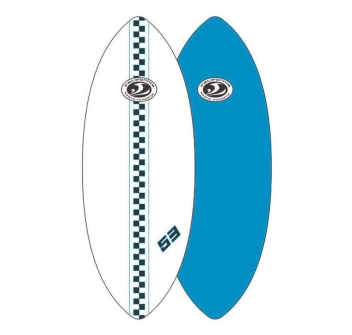 CBC SKIMBOARD FIBERGLASS 53'' EPOXY