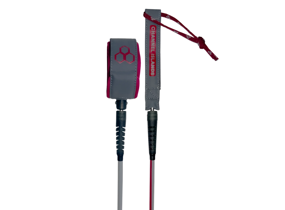 CHANNEL ISLAND 6' 3/16" LEASH COMP DANE REYNOLDS PINOT NOIR