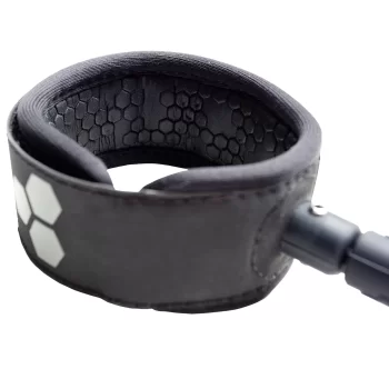 CHANNEL ISLAND 6' 3/16" LEASH ROUND COMP BLACK