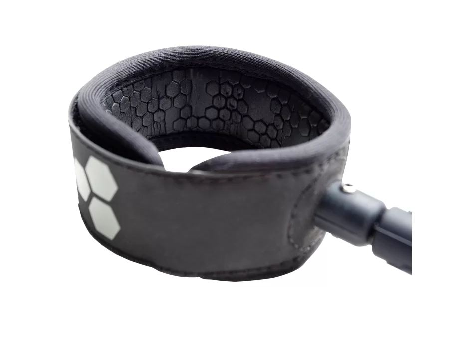 CHANNEL ISLAND 6' 3/16" LEASH ROUND COMP BLACK