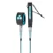 CHANNEL ISLAND 6' 3/16" LEASH ROUND COMP CYAN BLACK