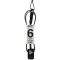 CHANNEL ISLAND HEX CORD LEASH 6 1/4 STANDARD BLACK